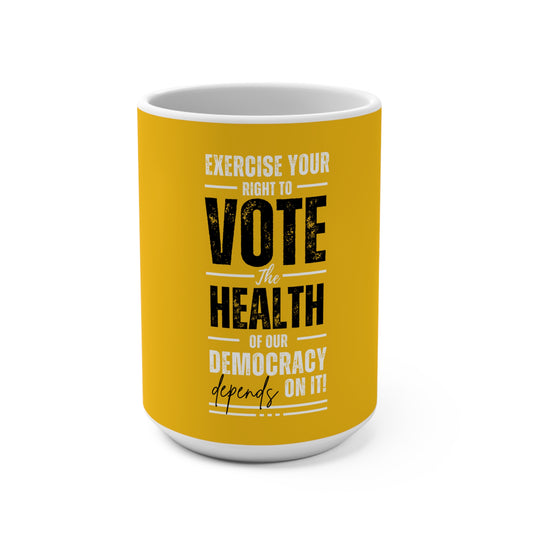 Healthy Democracy Mug 15oz