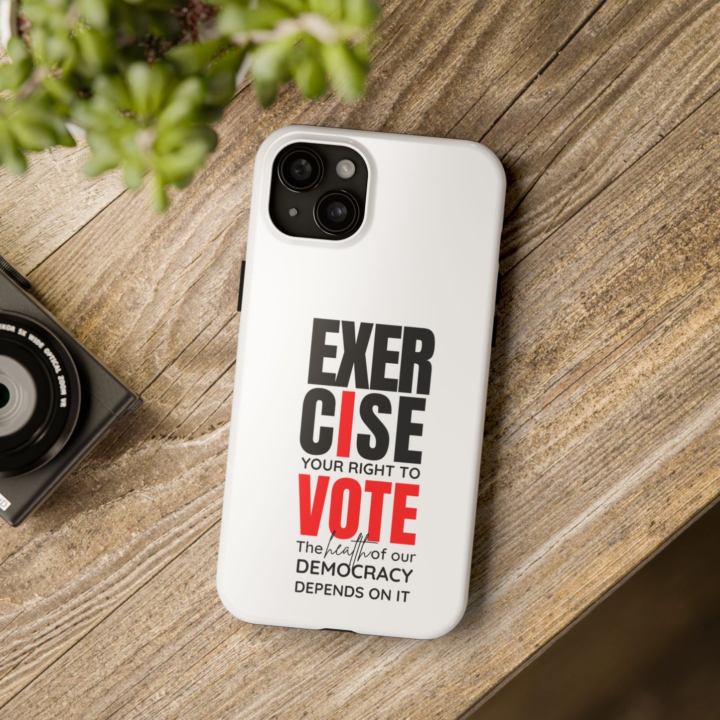 Healthy Democracy Tough Phone Cases